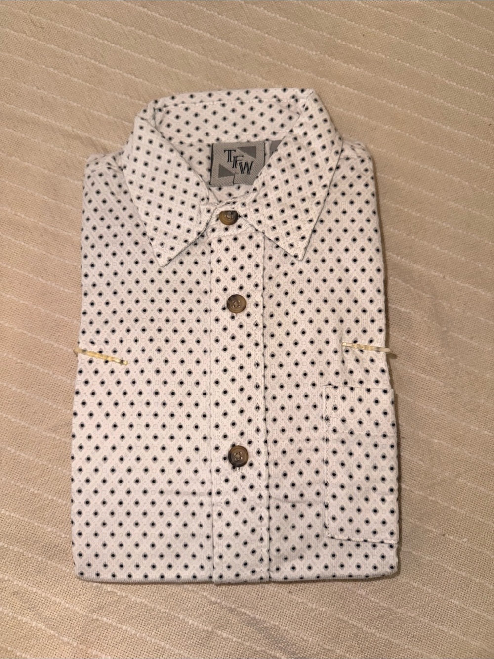 100%Cotton Boy’s Button-Up Long-Sleeve